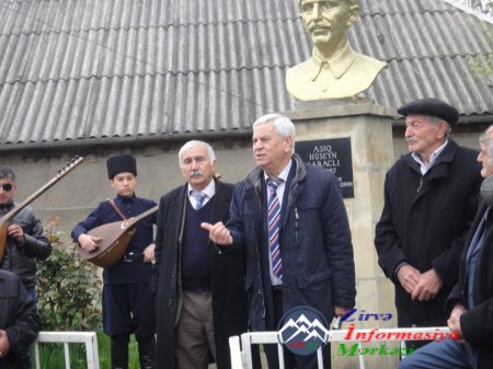 Borçalıda Aşıq Hüseyn Saraçlının xatirə günü keçirilib