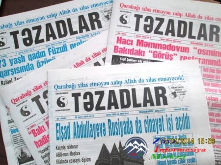 Təbrik edirik, "TƏZADLAR"! Təbrik edirik, "TƏZADLAR"!