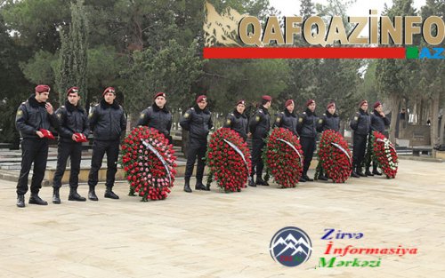 Azərbaycan prezidenti Nardaranda həlak olmuş polisləri “Azərbaycan Bayrağı” ordeni ilə təltif edib