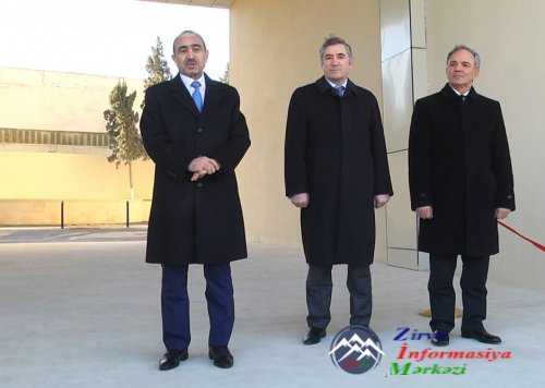 İTv-nin əməkdaşları üçün kooperativ yaşayış binası istifadəyə verilib İTv-nin əməkdaşları üçün kooperativ yaşayış binası istifadəyə verilib