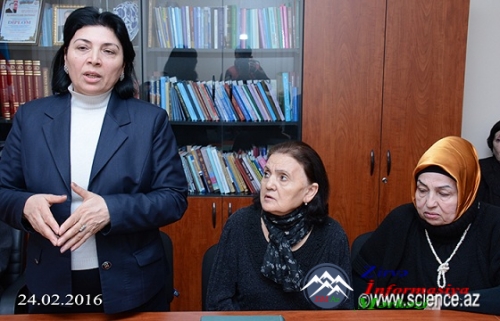 Xocalı soyqırımının 24-cü ildönümü Dilçilik İnstitutunda qeyd edilib Xocalı soyqırımının 24-cü ildönümü Dilçilik İnstitutunda qeyd edilib