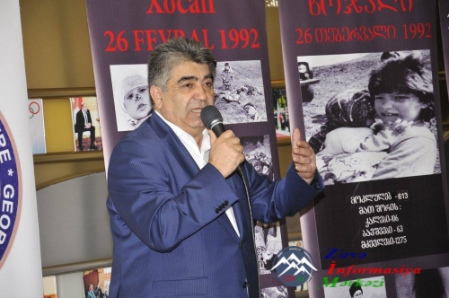 Xocalı qətliamı Marneulidə anıldı