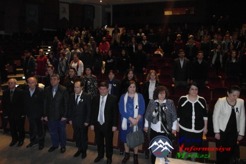 Bursada Xocalı Soyqrımı anılıb Bursada Xocalı Soyqrımı anılıb