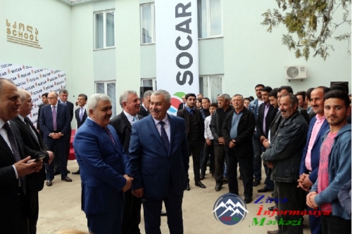 Gürcüstanda SOCAR-ın maliyyə vəsaiti hesabına təmir olunmuş daha bir məktəb istifadəyə verilib