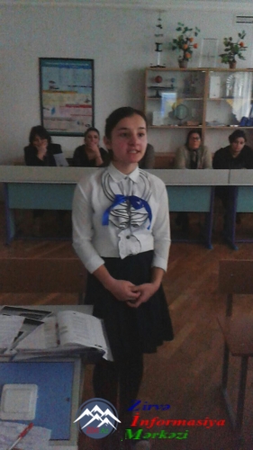 "Xitab" mövzusunda açıq dərs "Xitab" mövzusunda açıq dərs