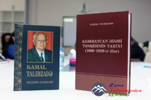 Akademik Kamal Talıbzadənin kitablarının təqdimatı olub