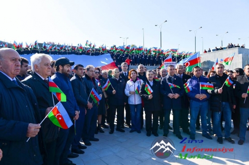 Dövlət Bayrağı Günü ilə əlaqədar “Bayraq yürüşü” - 2016