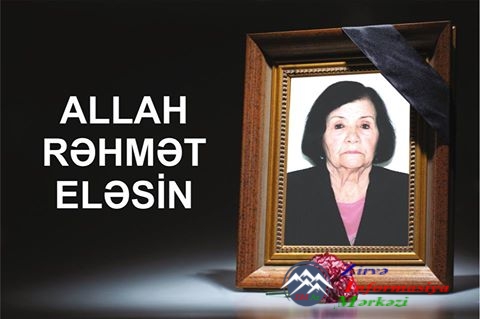 TARİXÇİ ALİM MƏŞƏDİXANIM NEMƏTOVA VƏFAT EDİB