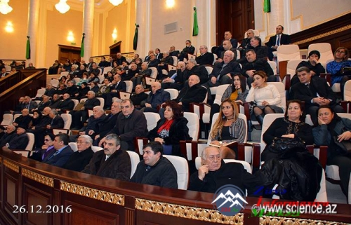 AMEA-nın həqiqi üzvü Maqsud Əliyevlə vida mərasimi keçirilib