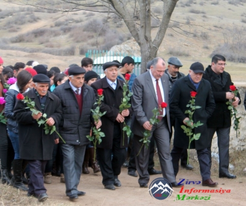 Bolnisi əhalisi şəhid həmyerliləri ilə fəxr edir Bolnisi əhalisi şəhid həmyerliləri ilə fəxr edir