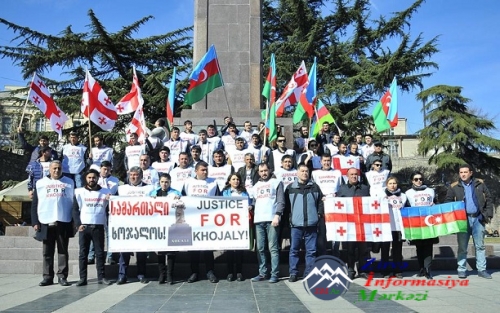 "Borçalı-İrəli" İctimai Birliyinin təşəbbüsü və təşkilatçılığı ilə Tbilisidə Xocalı Soyqırımının 25 ci-il dönümü ilə əlaqədar yürüş keçirilib "Borçalı-İrəli" İctimai Birliyinin təşəbbüsü və təşkilatçılığı ilə Tbilisidə Xocalı Soyqırımının 25 ci-il dönümü ilə əlaqədar yürüş keçirilib