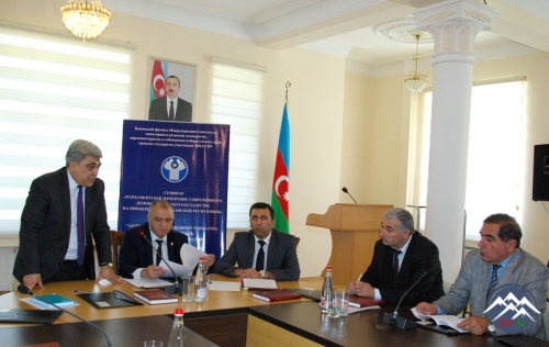 “Azərbaycan Respublikasının timsalında müasir demokratik dövlətin parlament ölçüsü” adlı seminar keçirilib