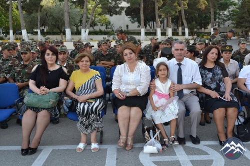 Polis işçiləri günü təntənə qeyd edilib