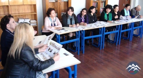 "Gürcüstanda Azərbaycanlı Müəllimlər İttifaqı"nın Tbilisi üzrə nümayəndəsi Tbilisidəki məktəblərin pedaqoji kollektivləri ilə görüşüb