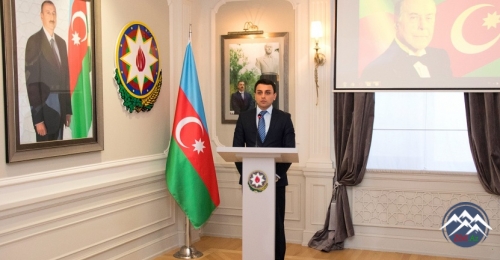 Marneulinin rəhbər şəxsləri Azərbaycan xalqının Ümummilli Lideri Heydər Əliyevin xatirəsini yad ediblər Marneulinin rəhbər şəxsləri Azərbaycan xalqının Ümummilli Lideri Heydər Əliyevin xatirəsini yad ediblər