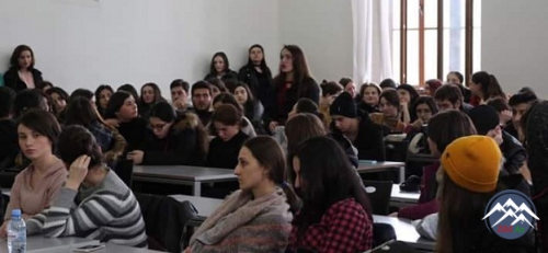 Tbilisi Dövlət Universitetində Azərbaycanlı tələbələrlə görüş keçirilib Tbilisi Dövlət Universitetində Azərbaycanlı tələbələrlə görüş keçirilib