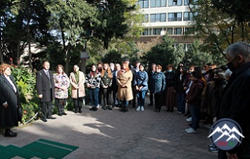 Molekulyar Biologiya və Biotexnologiyalar İnstitutunda “8 noyabr - Zəfər günü”nə həsr olunmuş tədbir keçirilib Molekulyar Biologiya və Biotexnologiyalar İnstitutunda “8 noyabr - Zəfər günü”nə həsr olunmuş tədbir keçirilib