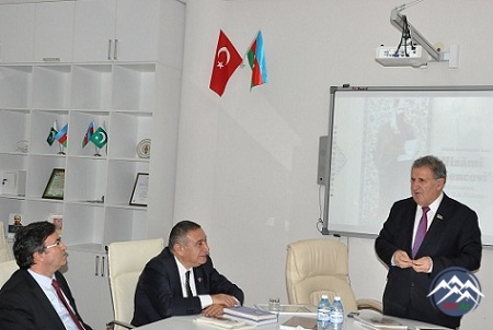 Ədəbiyyat İnstitutunda “Nizami Gəncəvinin Türkiyədə təbliği və nəşri” mövzusunda tədbir keçirilib Ədəbiyyat İnstitutunda “Nizami Gəncəvinin Türkiyədə təbliği və nəşri” mövzusunda tədbir keçirilib