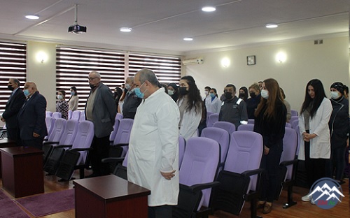 AMEA-nın Molekulyar Biologiya və Biotexnologiyalar İnstitutunda Xocalı Soyqırımına həsr olunmuş Anım tədbiri keçirilib AMEA-nın Molekulyar Biologiya və Biotexnologiyalar İnstitutunda Xocalı Soyqırımına həsr olunmuş Anım tədbiri keçirilib