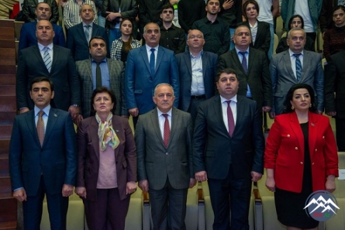 AzTU-da Ulu Öndərin 100 illik yubileyinə həsr olunan tədbir keçirilib AzTU-da Ulu Öndərin 100 illik yubileyinə həsr olunan tədbir keçirilib