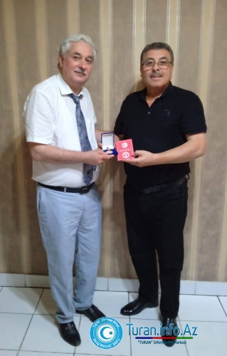 Müşfiq Borçalı "MUSTAFA KEMAL ATATÜRK" Qızıl medalı ilə təltif olunub Müşfiq Borçalı "MUSTAFA KEMAL ATATÜRK" Qızıl medalı ilə təltif olunub