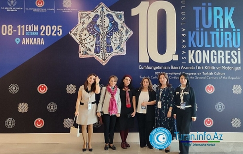 Professor Salidə Şərifova X Türk Kültürü Konqresində məruzə etmişdir