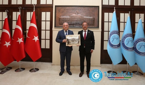 AzTU rektoru Türkiyəyə səfəri çərçivəsində Gazi Universitetini ziyarət edib