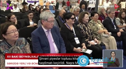XII BEYNƏLXALQ KİTAB SƏRGİSİND MÖHTƏŞƏM TƏQDİMAT